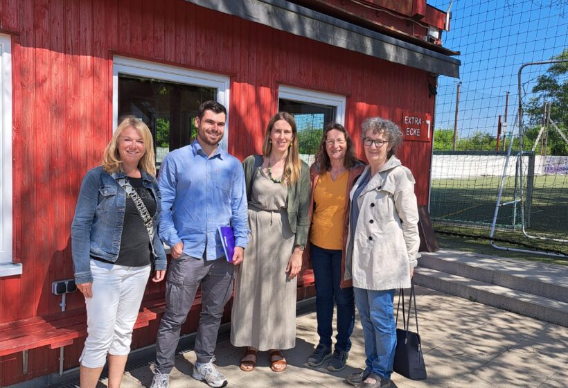 Claudia Kalff (Alteo), William Klubert (LOS, Anne-Marie Jouck, Marita Thaeter, Ursula Rössel (VIVA)
