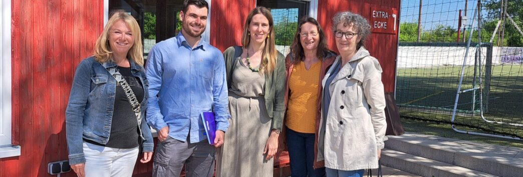 Claudia Kalff (Alteo), William Klubert (LOS, Anne-Marie Jouck, Marita Thaeter, Ursula Rössel (VIVA)