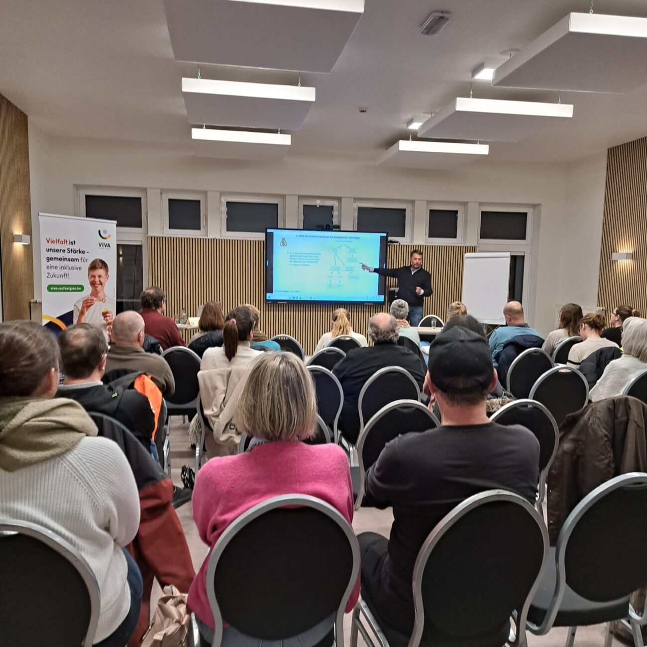 Gäste beim Informationsabend "Erben, aber richtig" in Eupen