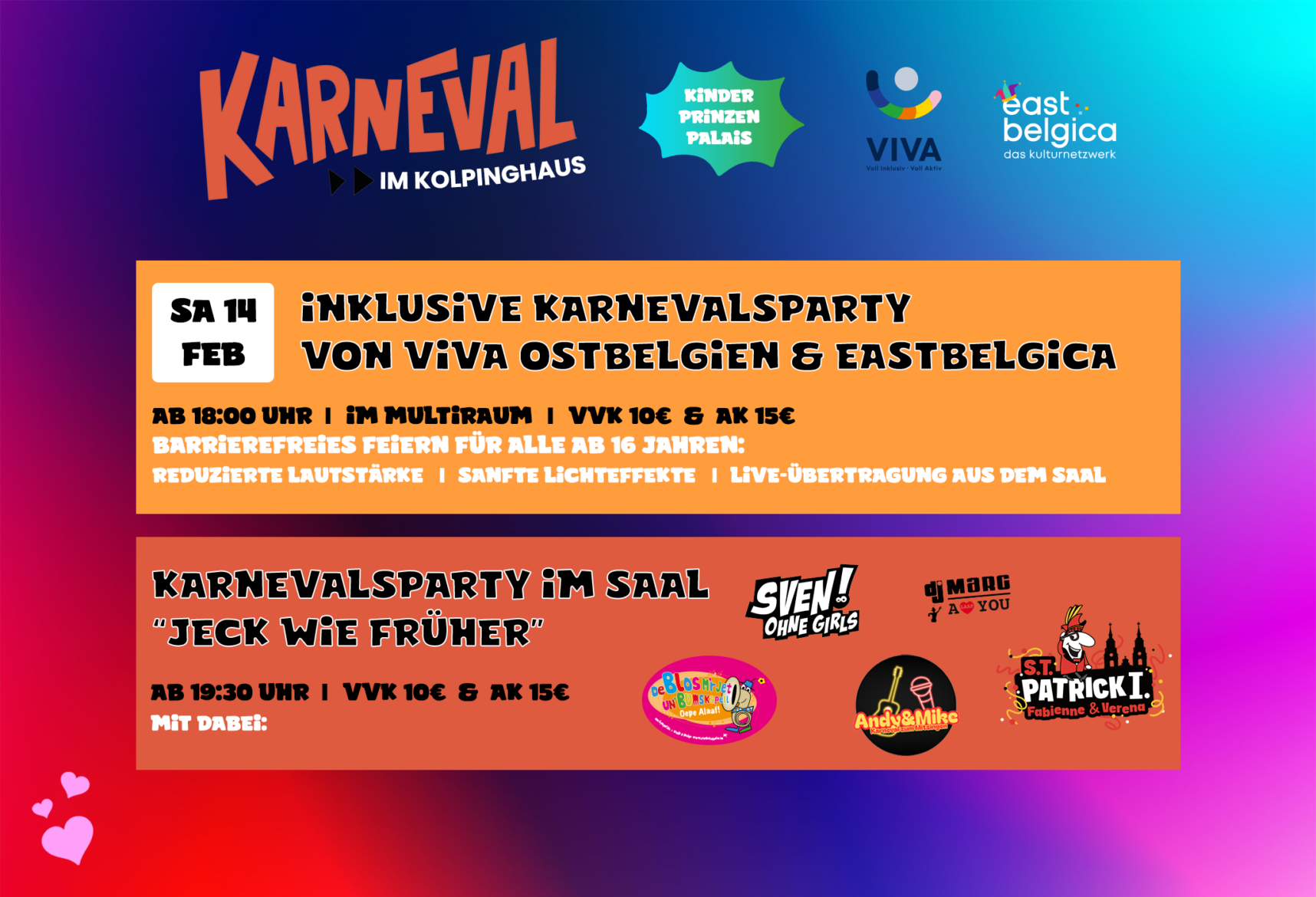 Karneval 2026 im Kolpinghaus