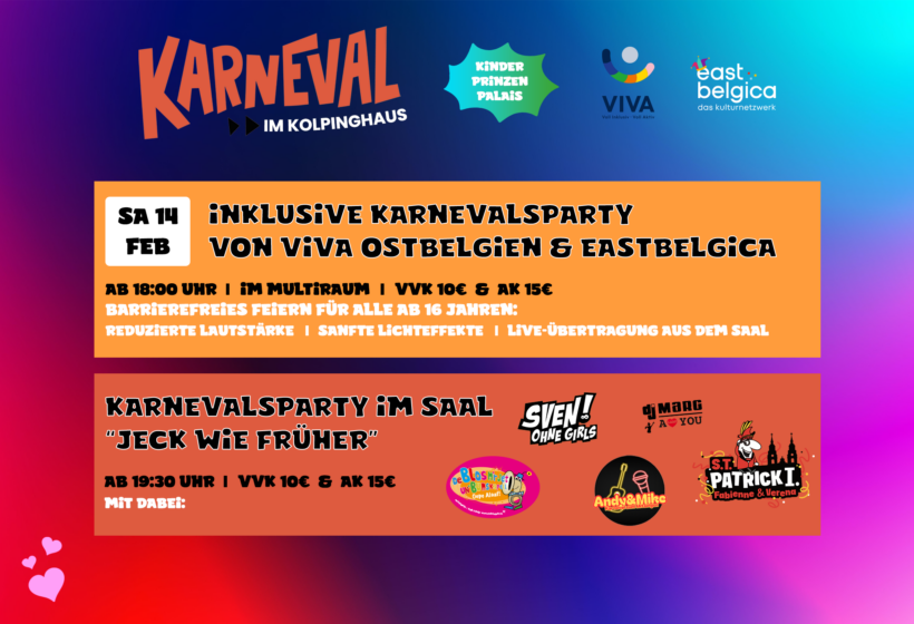 Karneval 2026 im Kolpinghaus