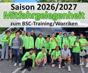 Mitfahrgelegneheit BSC 2026-2027
